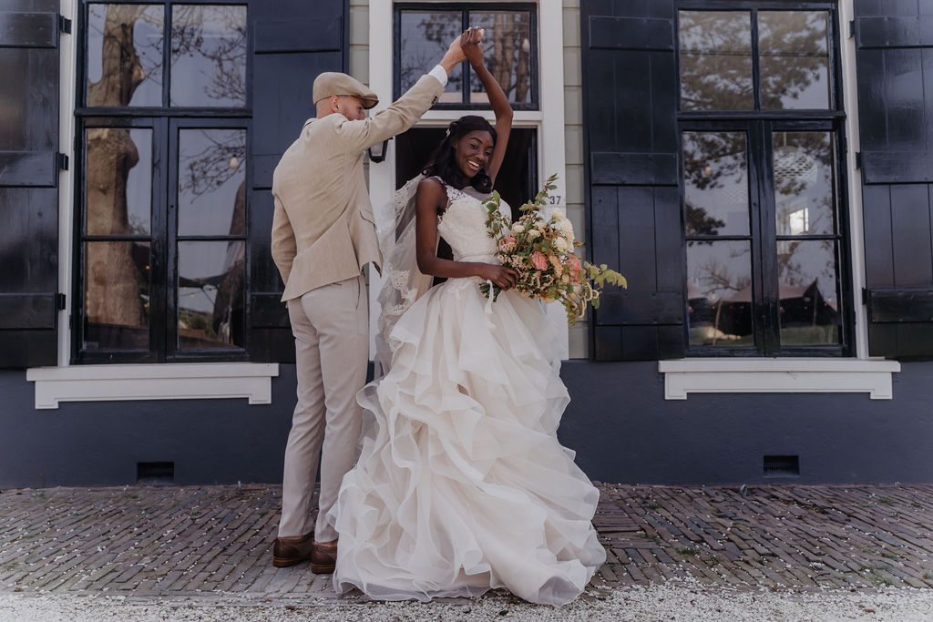 Mooie foto's van de styled wedding shoot in Diemen